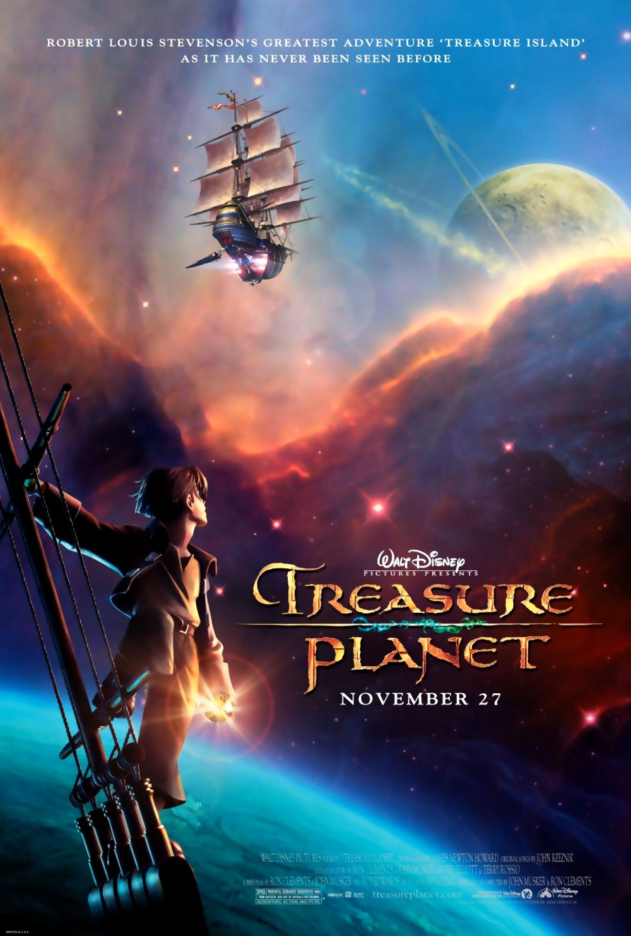 movies like treasure planet