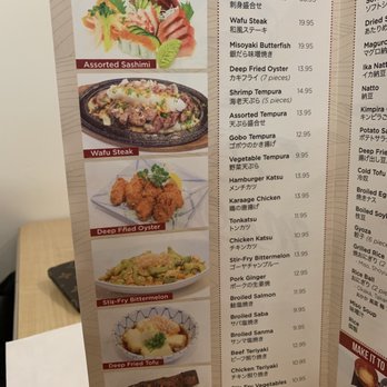 mr ojisan menu