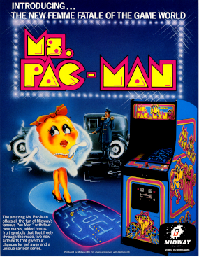 ms pacman death video