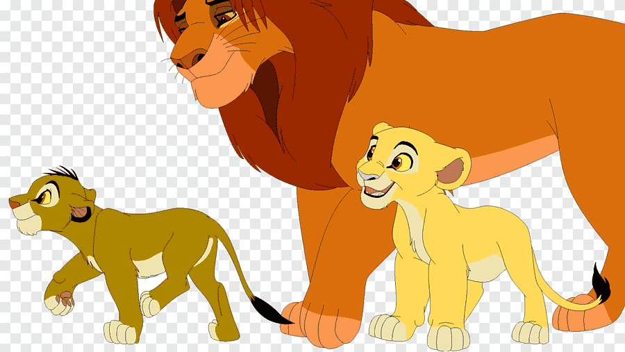 mufasa simba y nala