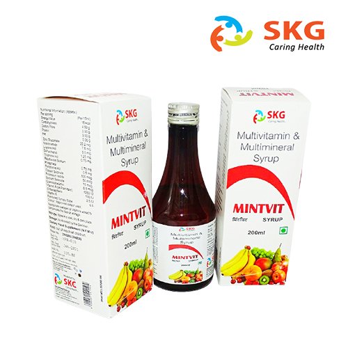 multivitamin and multimineral syrup