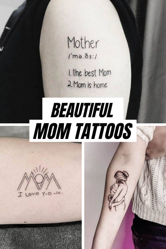 mum tribute tattoos
