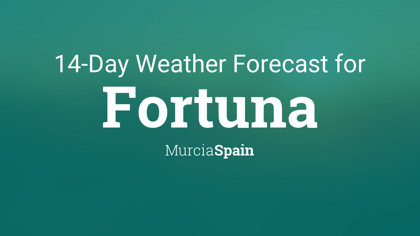 murcia weather forecast 14 days