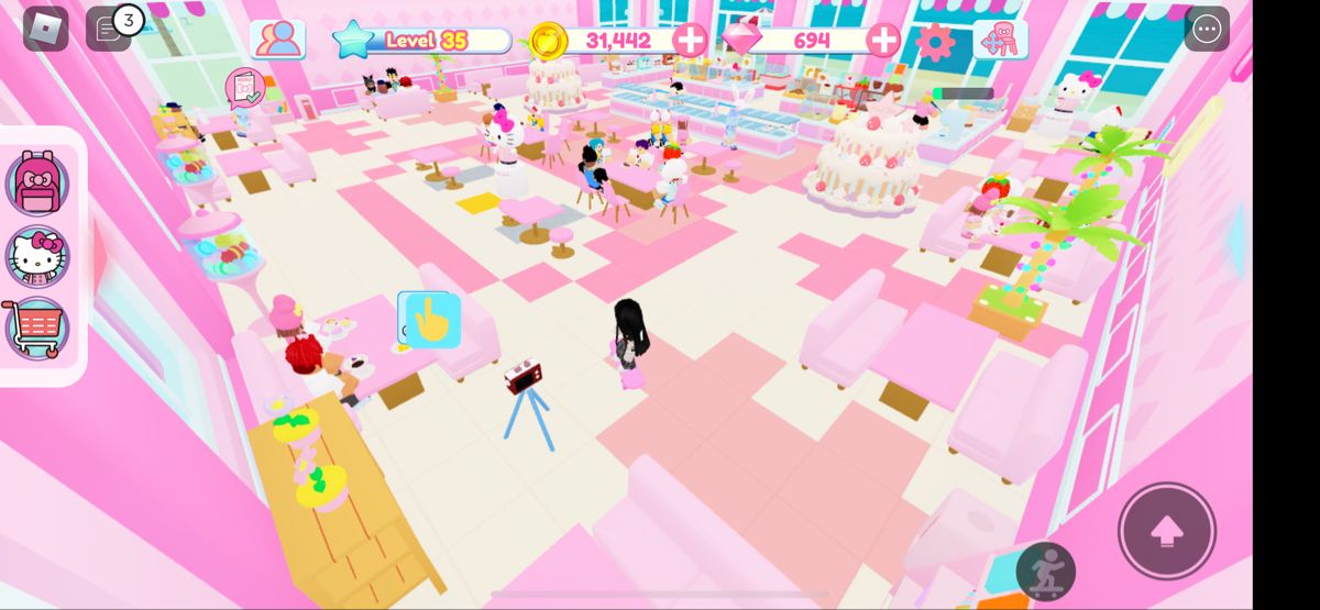 my hello kitty cafe