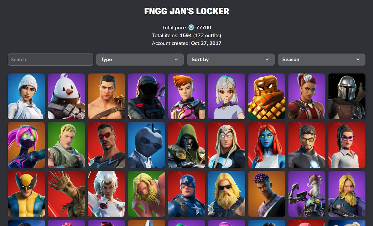 my locker fortnite