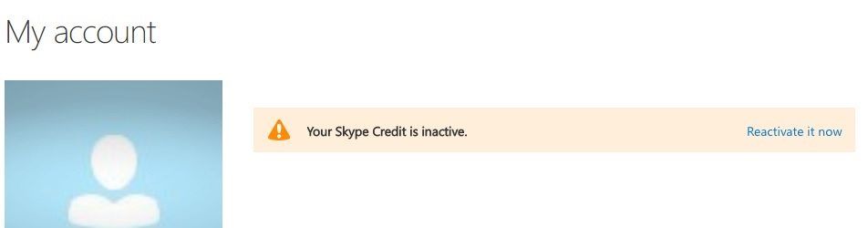 my skype credit disappeared