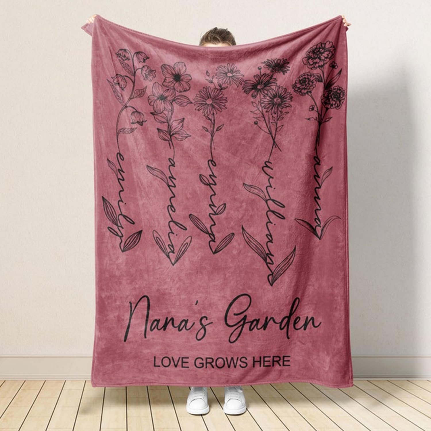 nanas garden blanket