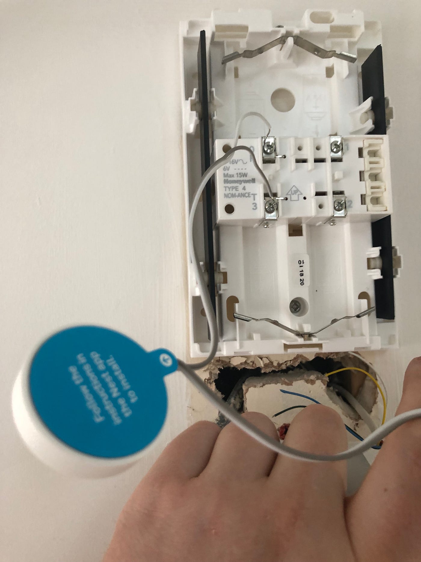 nest doorbell chime connector