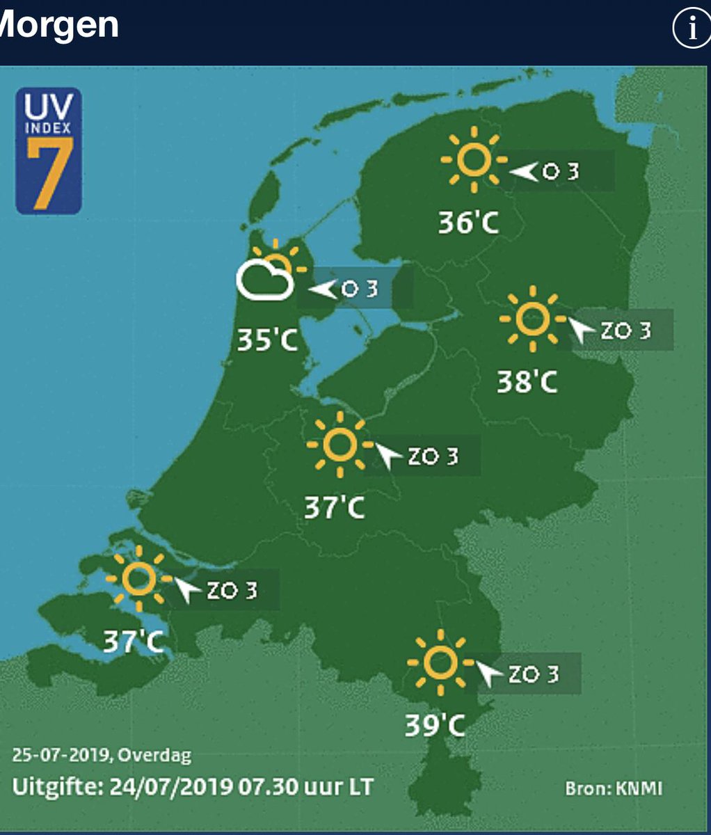 netherlands weather today