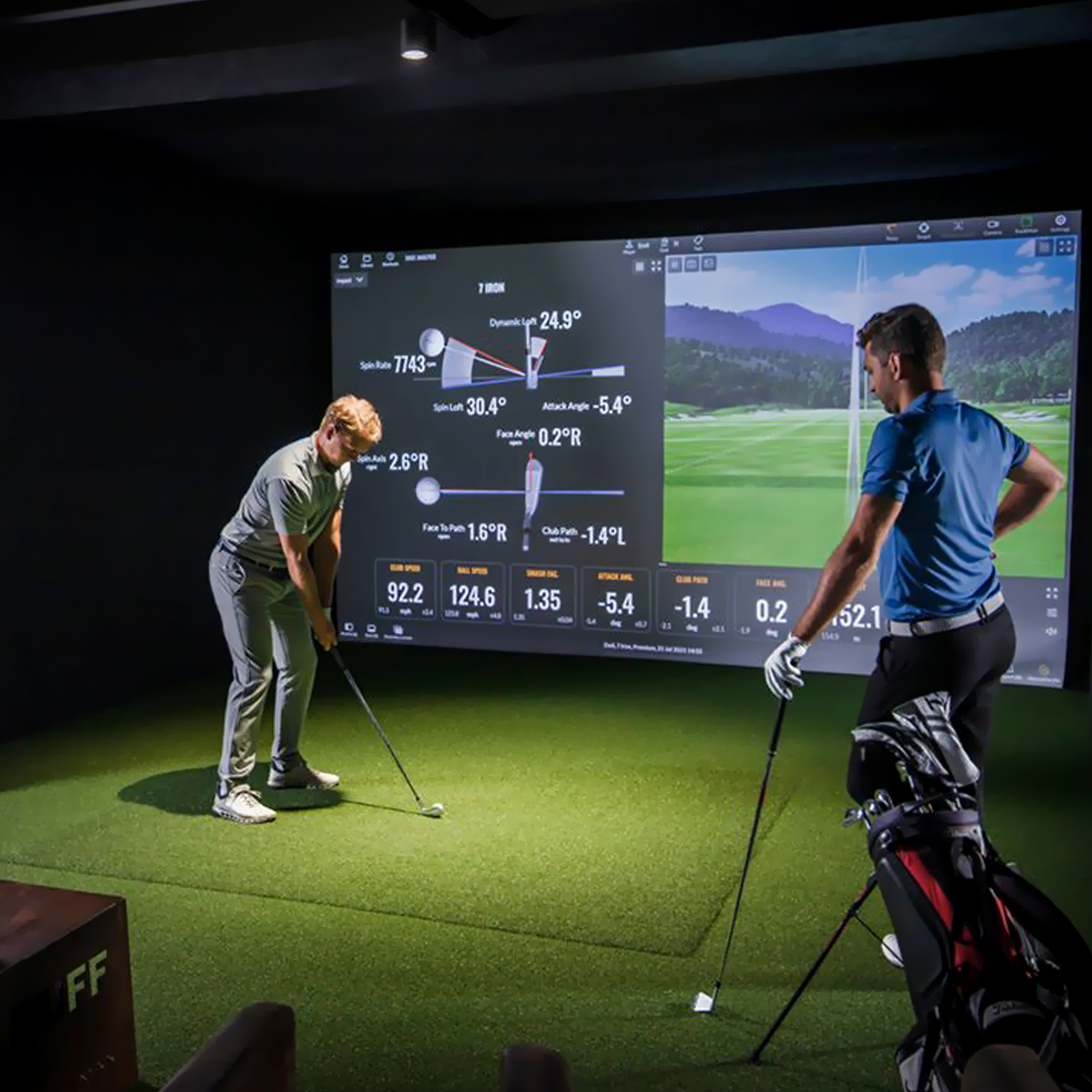 neutral bay golf simulator