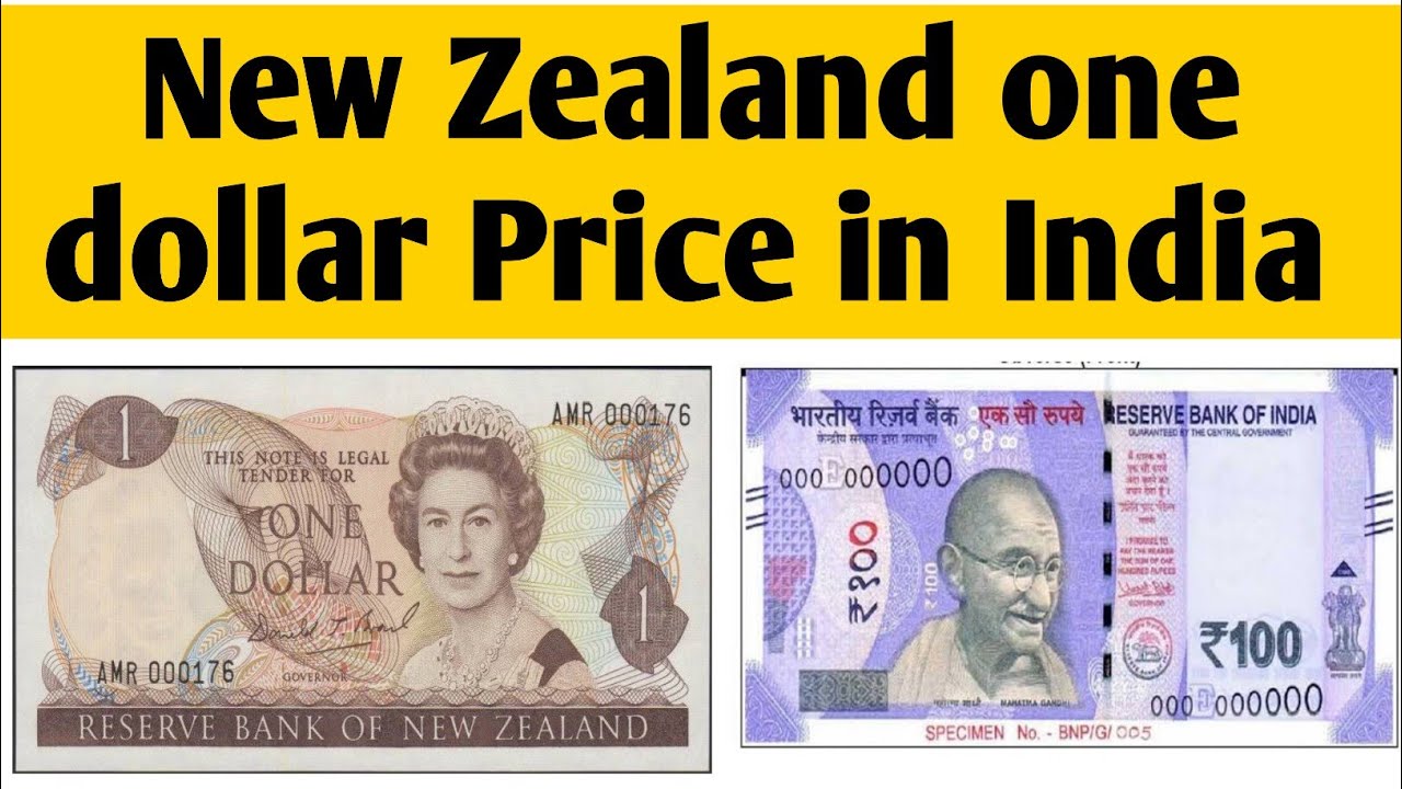 new zealand dollar in indian rupees