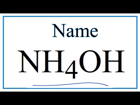 nh4oh compound name