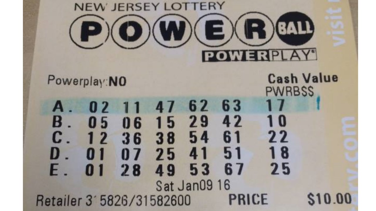 nj powerball number