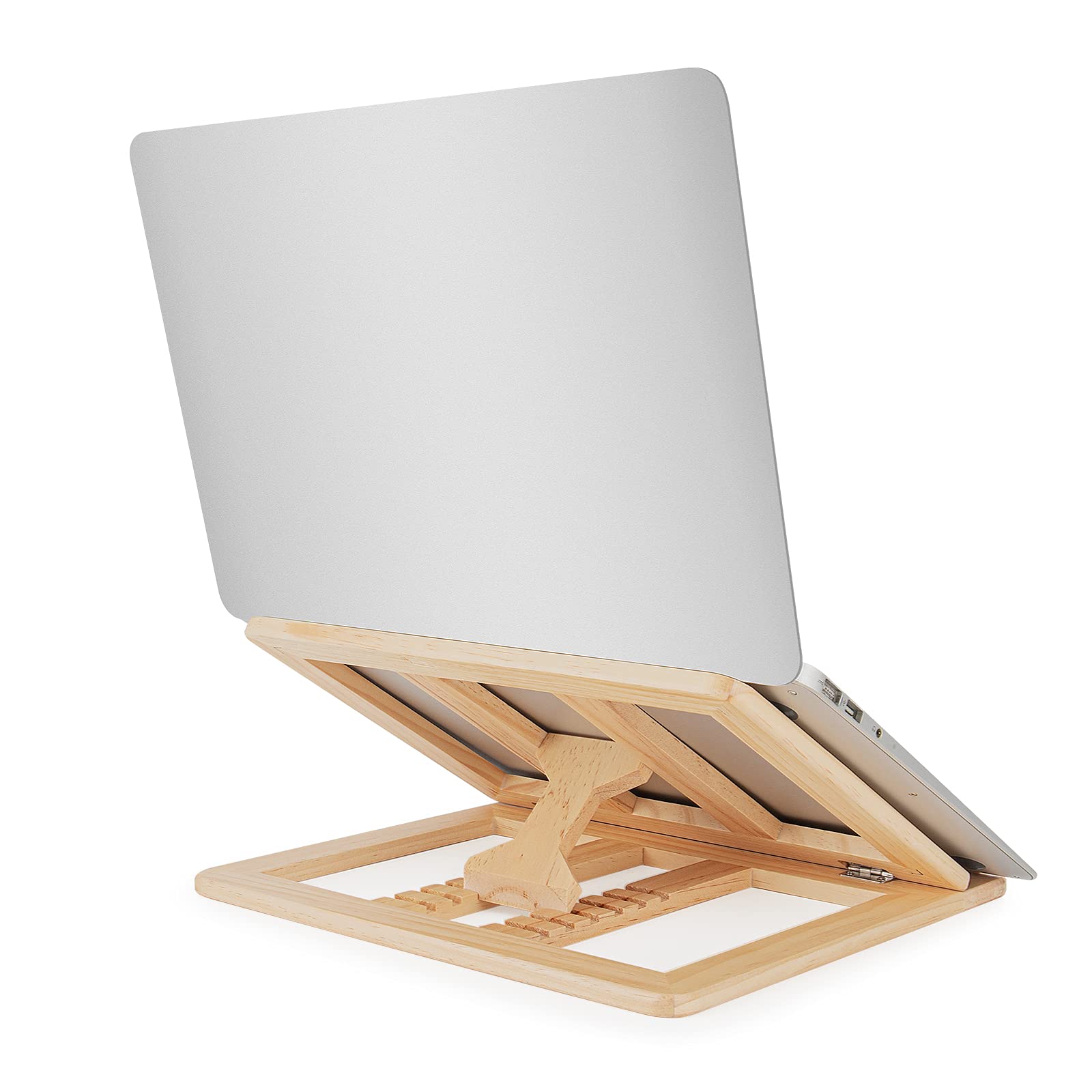 notebook stand wood