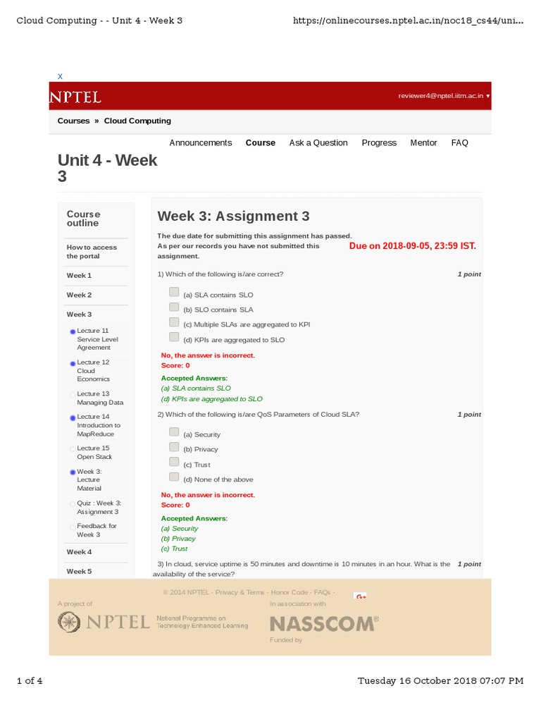 nptel week 4 assignment answers