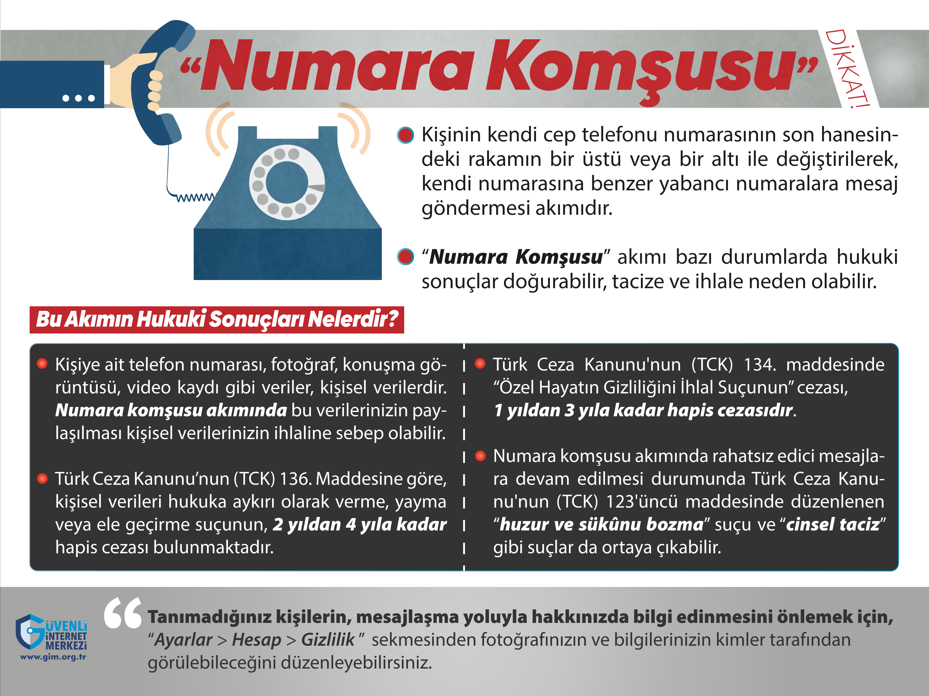 numara yayma cezası