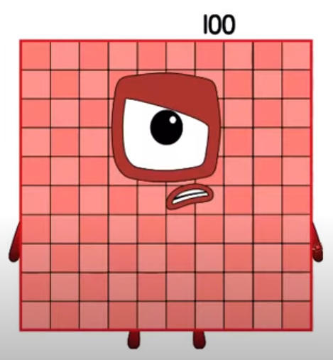 numberblock 100