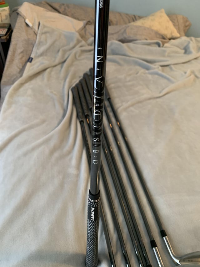 obsidian golf shafts