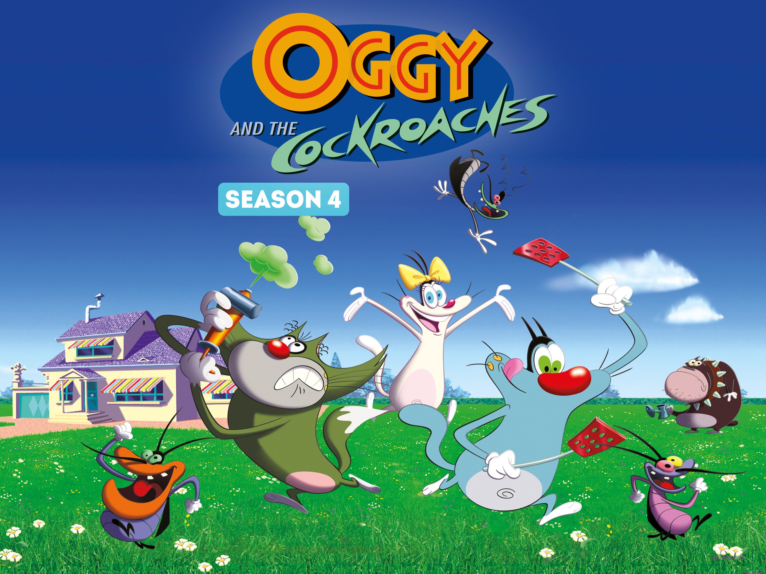 oggy and cockroach