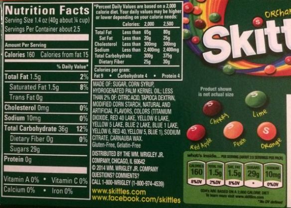 orchard skittles flavors