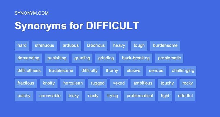 other words for tough