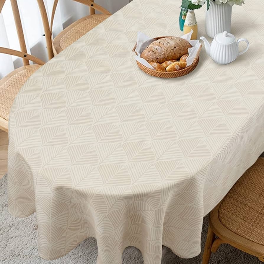 oval table cloths