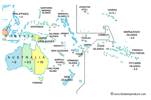 pacific time zone time