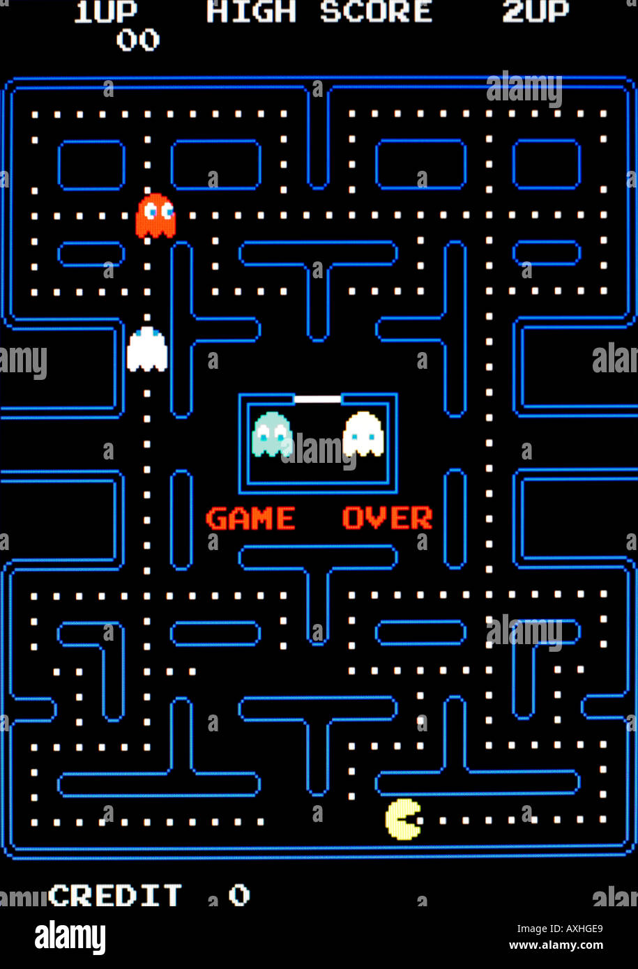 pacman free online game full screen