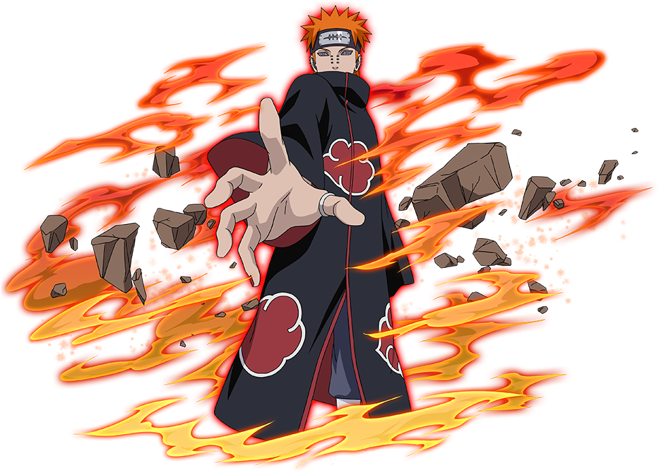 pain naruto render