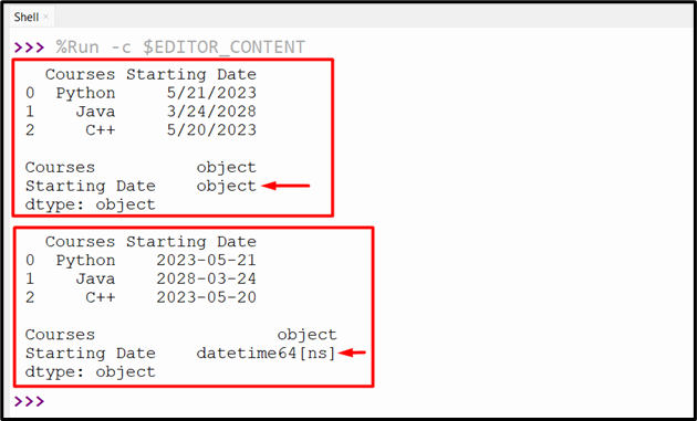 pandas convert column to datetime