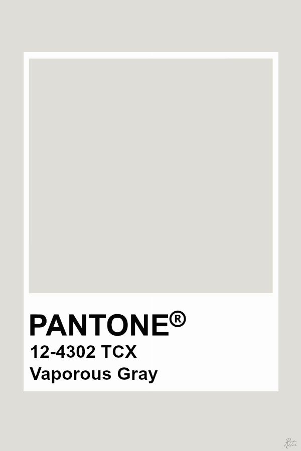 pantone pastel grey