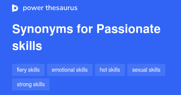 passionate synonym