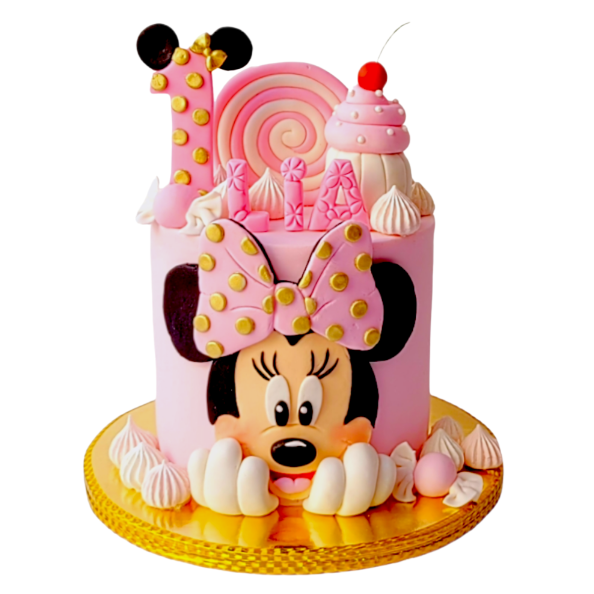 pastel minnie mouse rosa