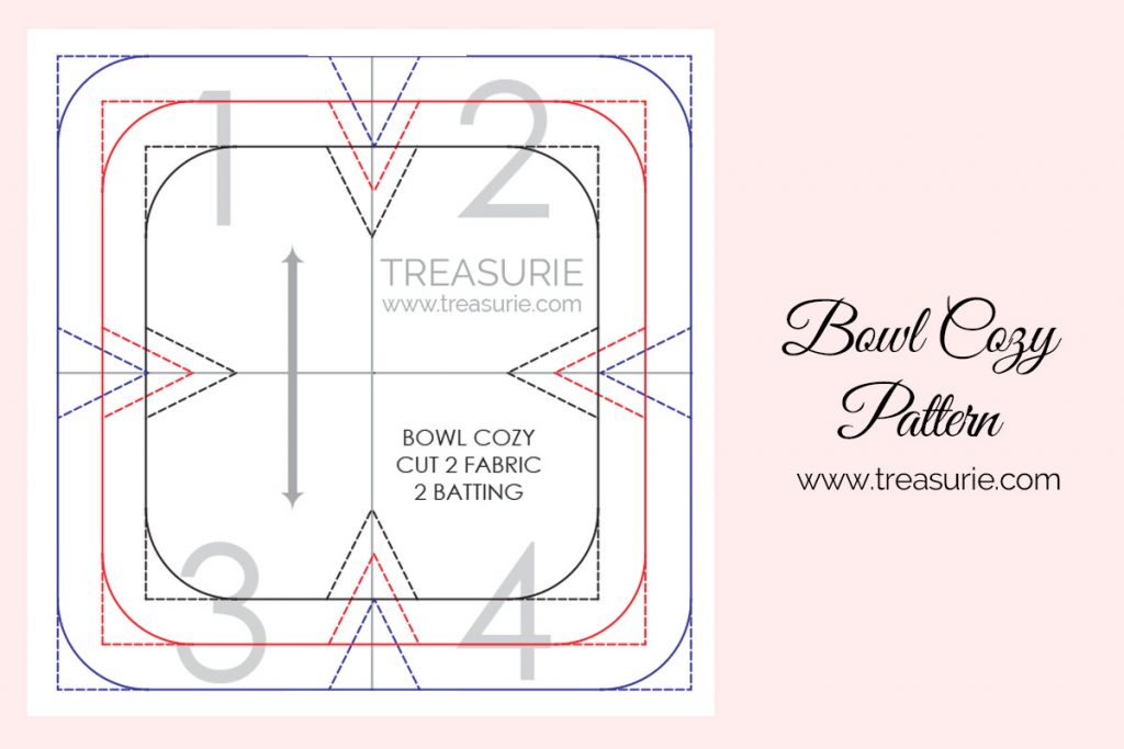 pattern for microwave bowl holder