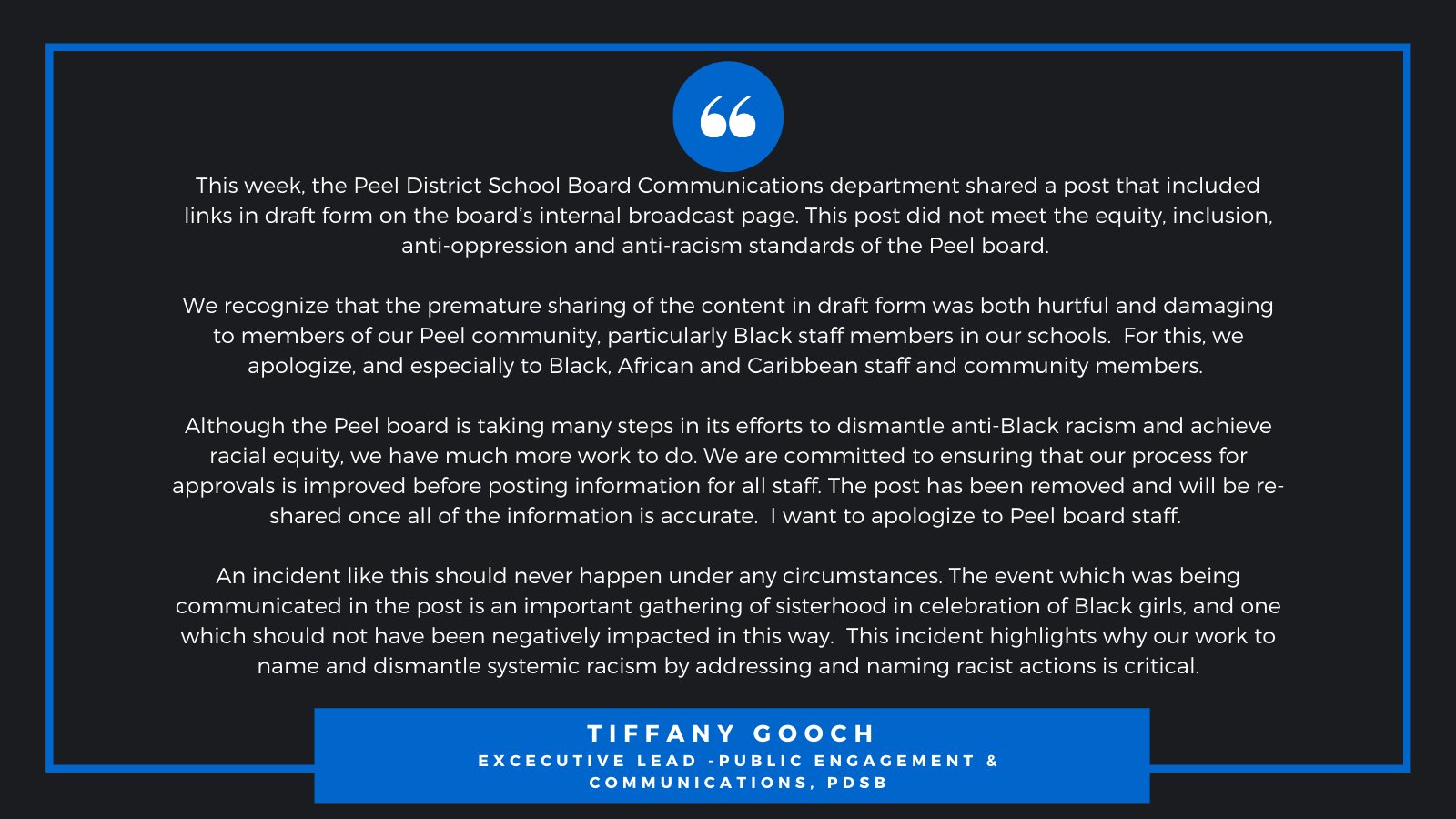 peel district school board news today twitter