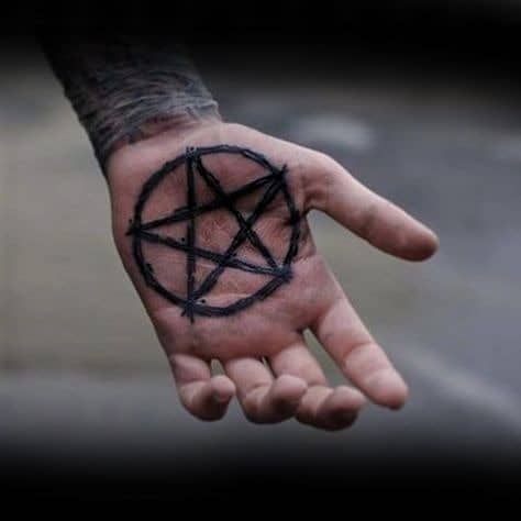 pentacle tattoo