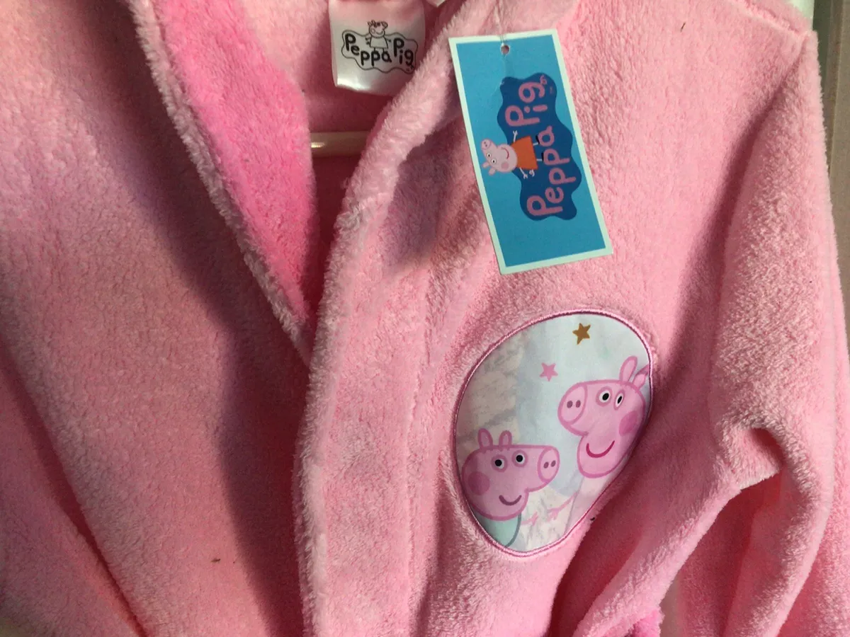 peppa dressing gown