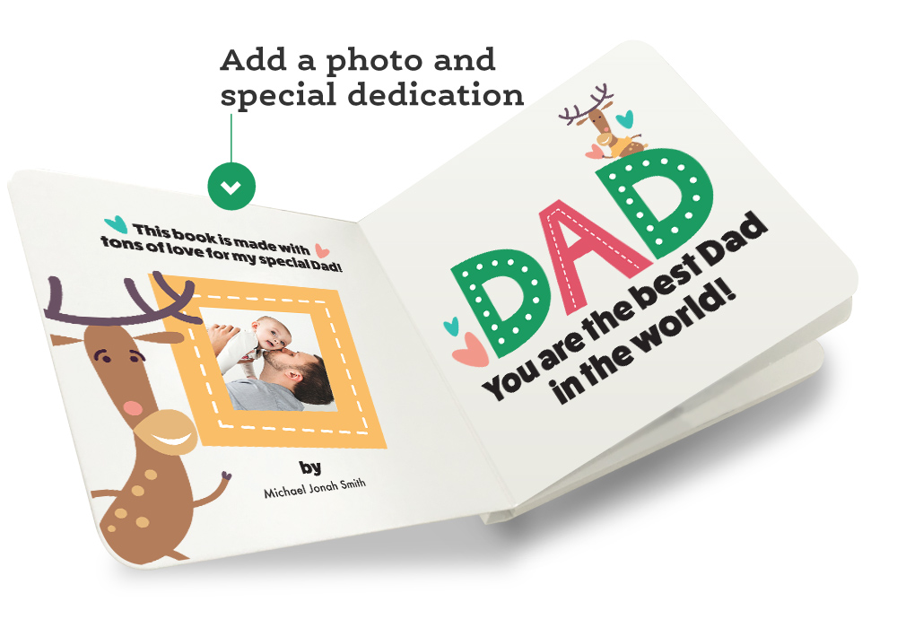 personalized book fathers day