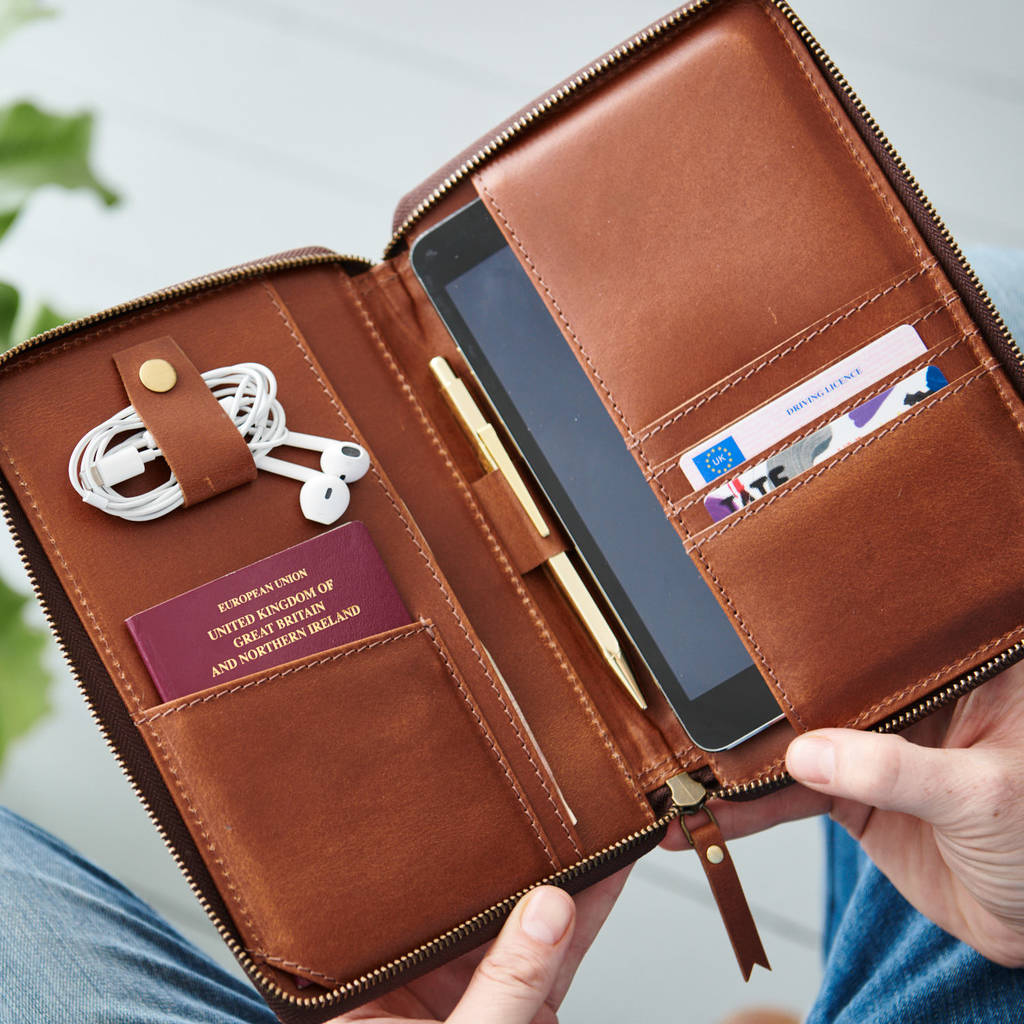 personalized travel wallet