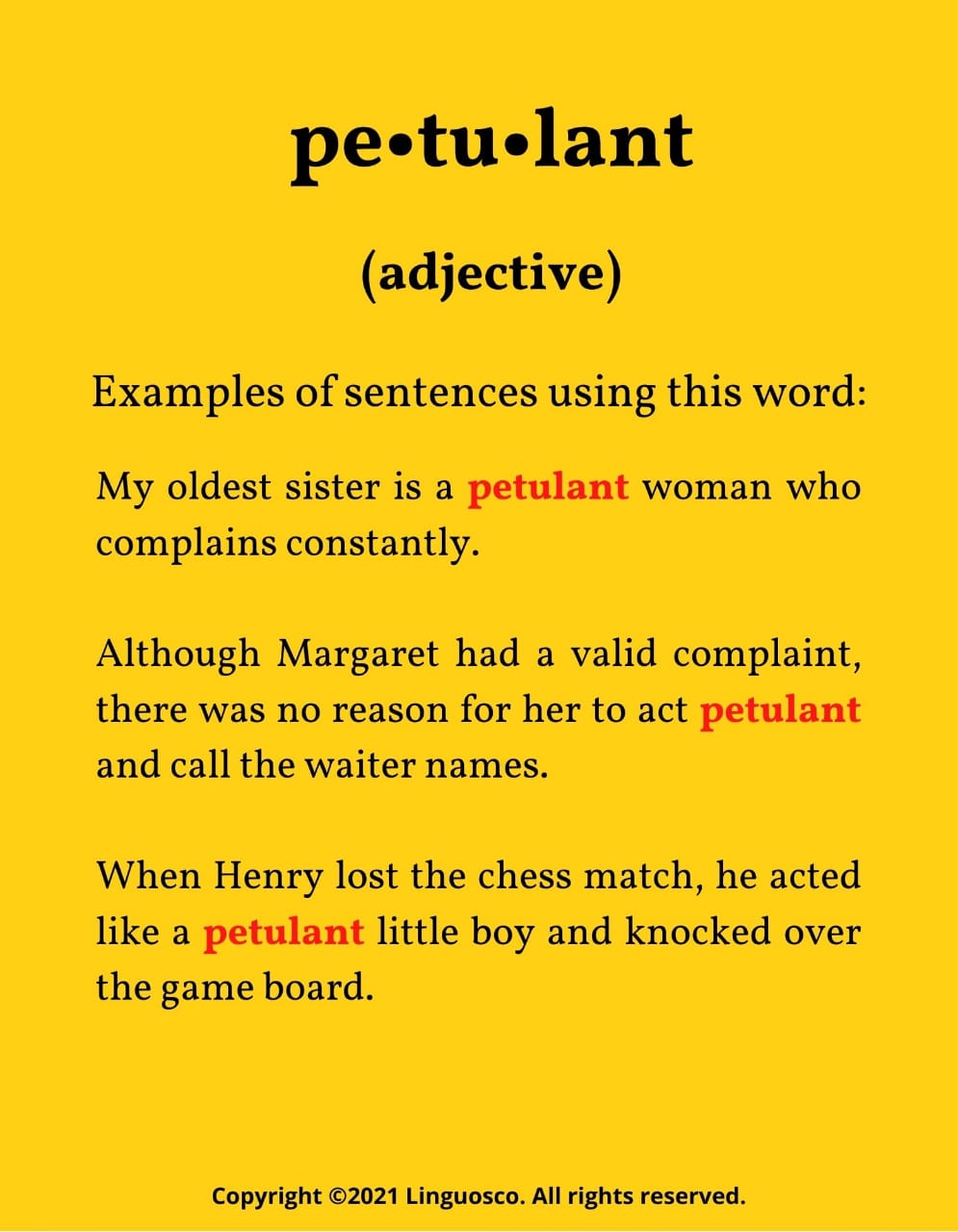 petulant meaning