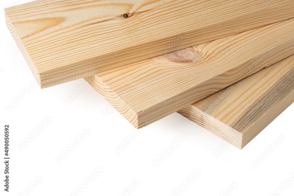 pine wood planks