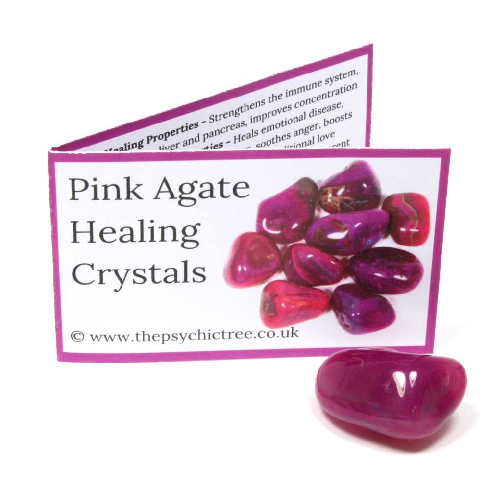 pink agate crystal meaning