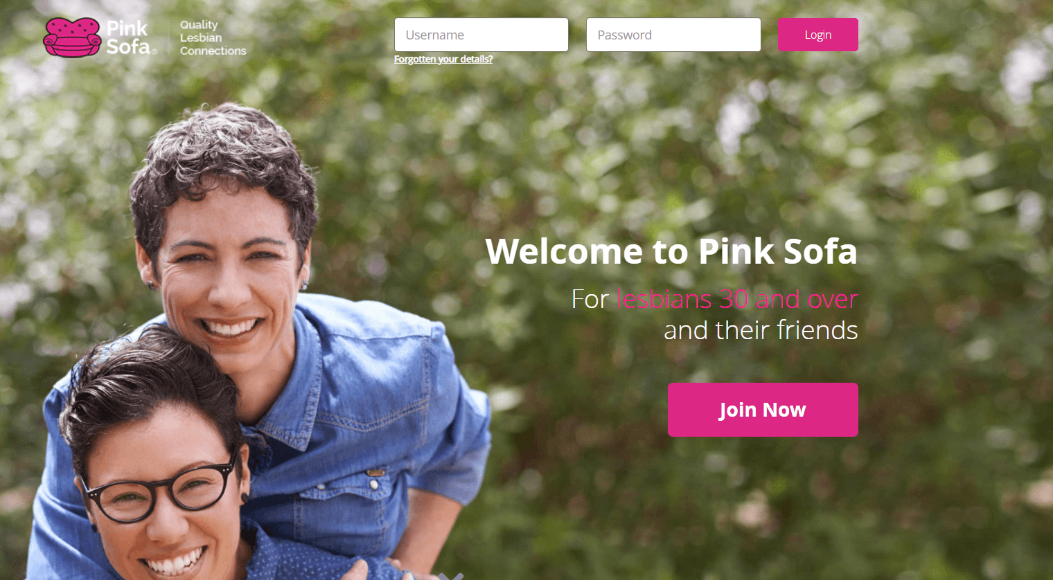 pink sofa dating site