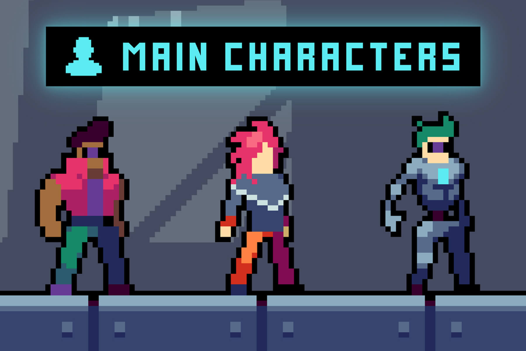 pixelart character