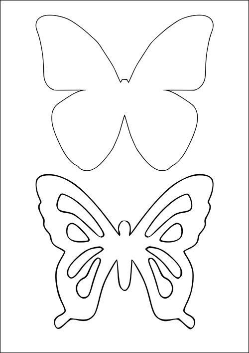 plantillas moldes de mariposas para imprimir