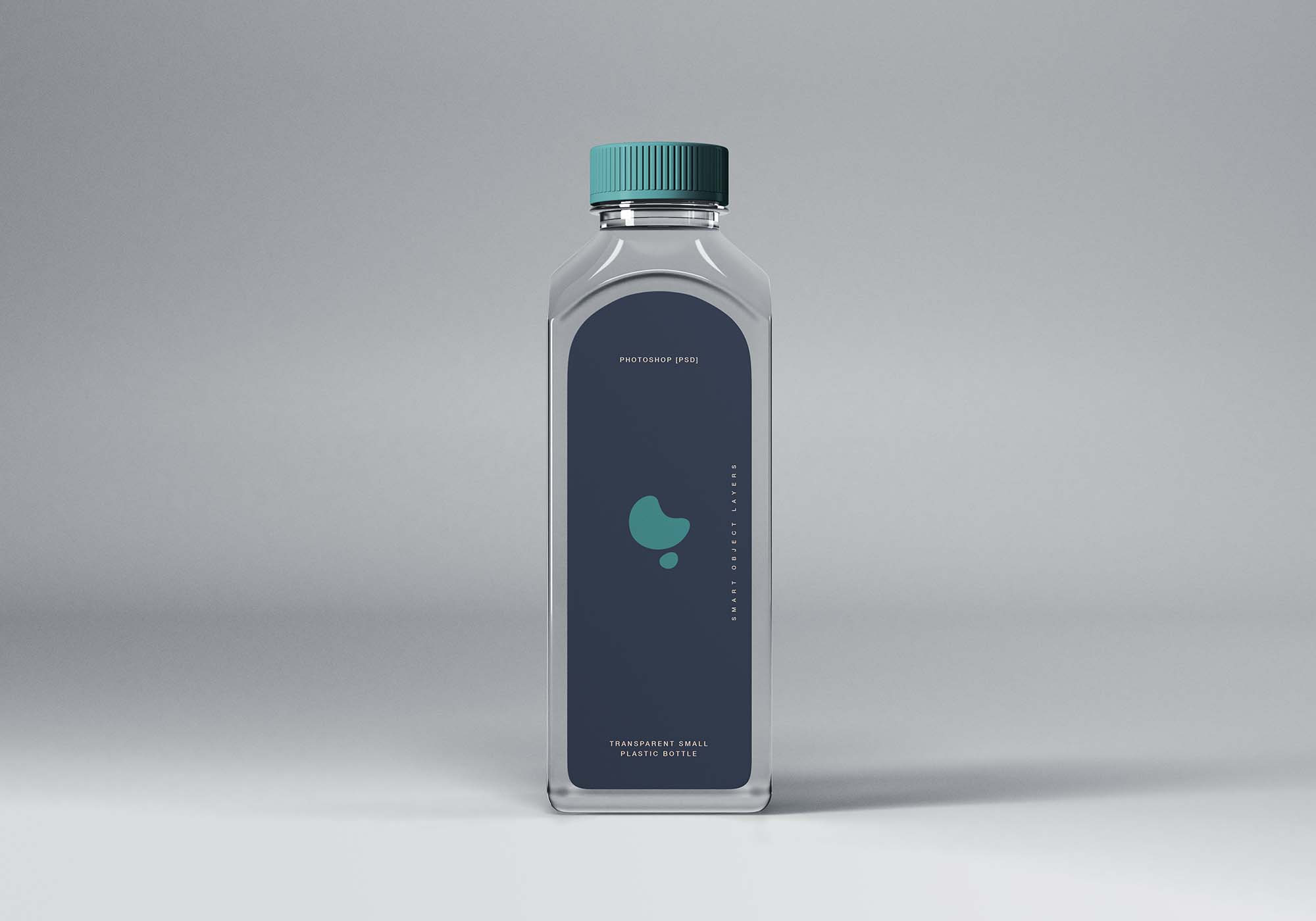 plastic bottle mockup