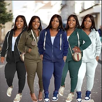 plus size tracksuits