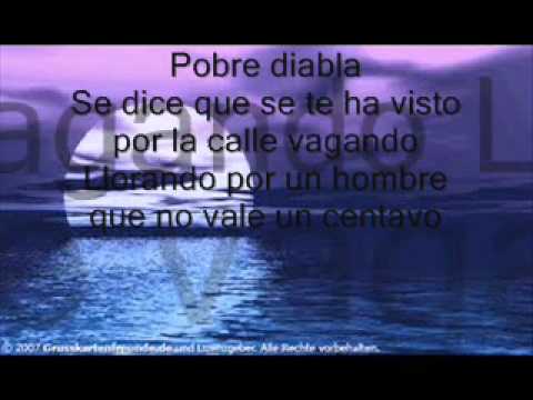 pobre diabla lyrics english