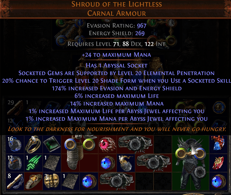 poe abyssal socket