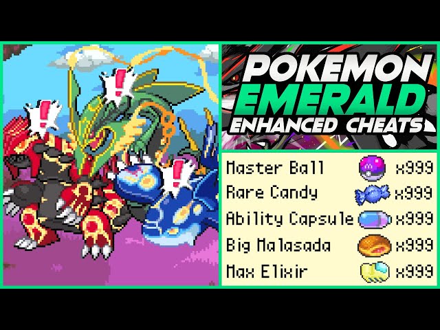 pokemon emerald enhanced cheat